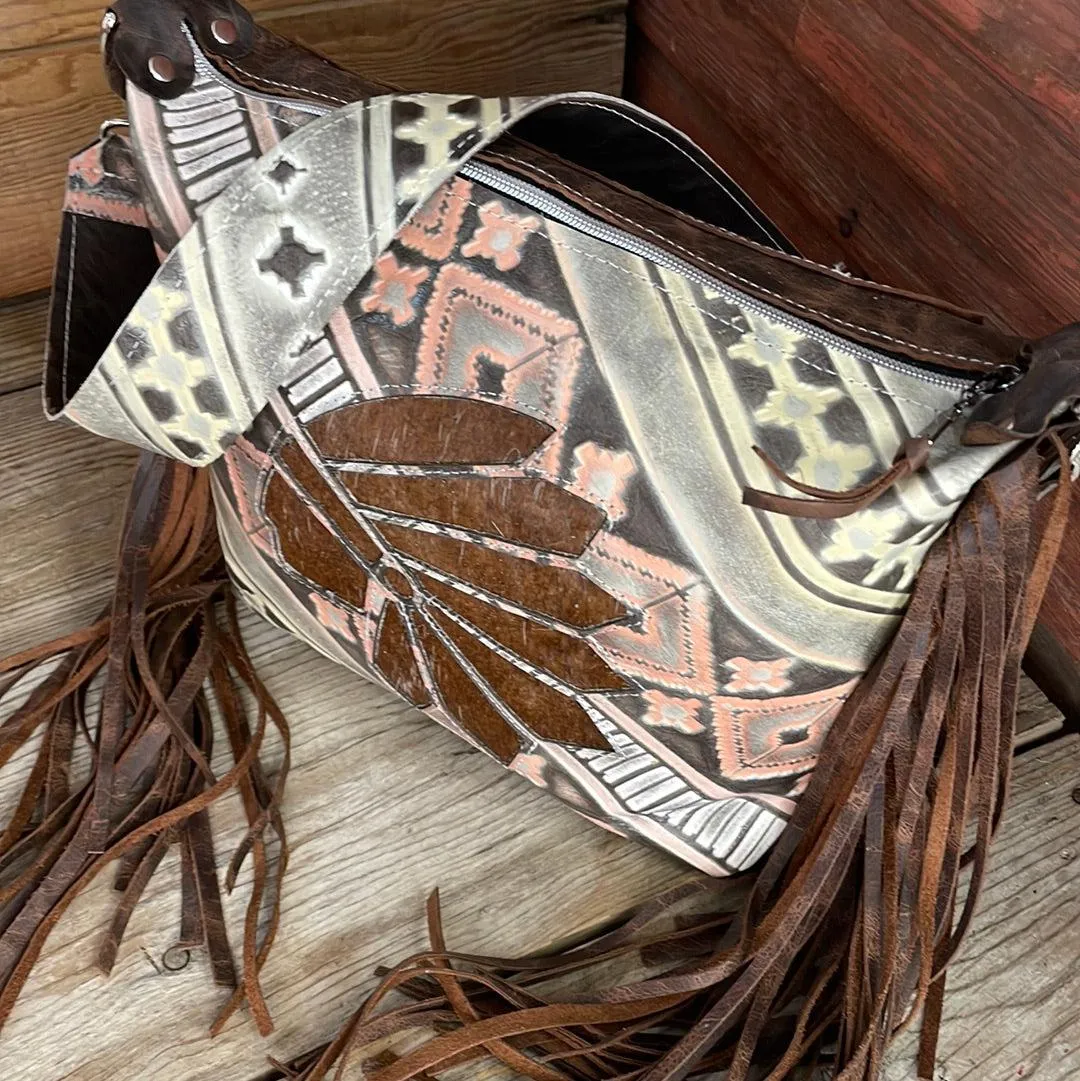 037 Annie - Adobe Navajo w/ Headdress Design