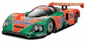 1/10 Lexan Clear RC Car Body Shell for MAZDA 787B 190mm