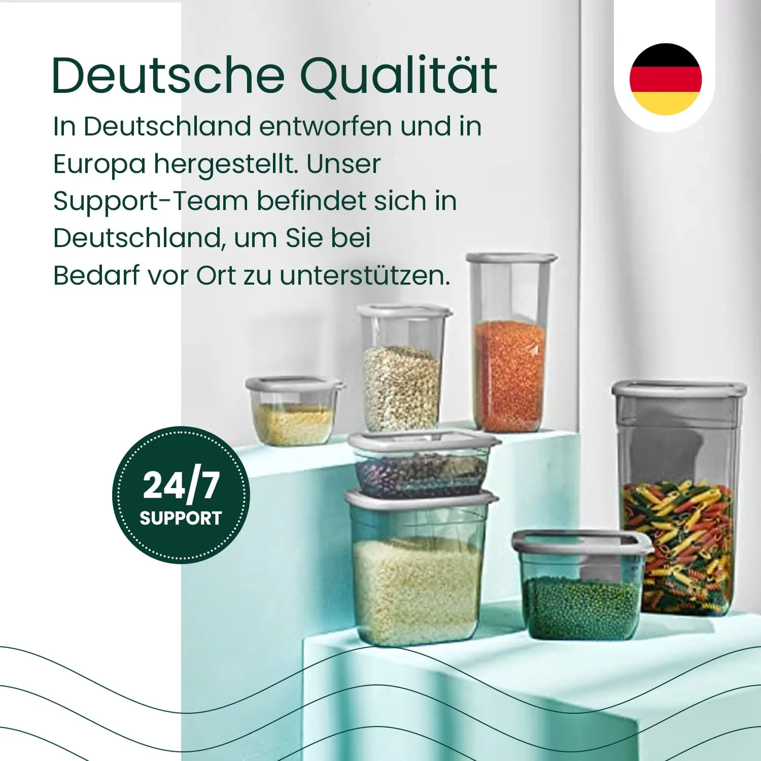 12 Mix - Vorratsdosen mit Deckel