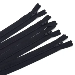 14" Zipper in Basic Black by Atkinson Designs