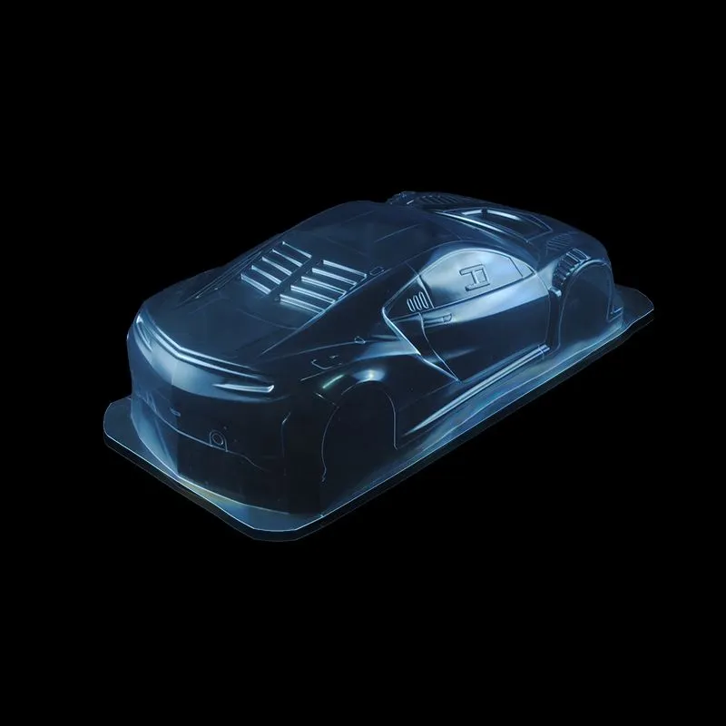 1/8 Lexan Clear RC Car Body Shell for HONDA NSX GT3  360mm