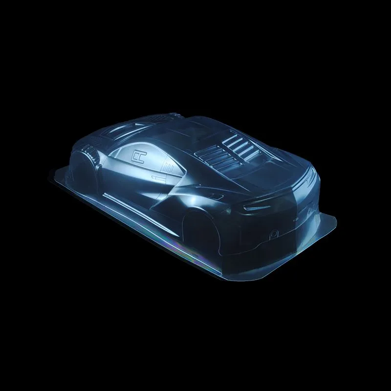 1/8 Lexan Clear RC Car Body Shell for HONDA NSX GT3  360mm