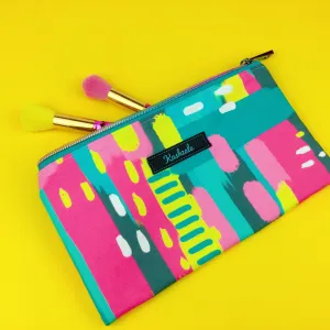 21st Party Zipper Pouch, Travel Pouch.  Exclusive Design.