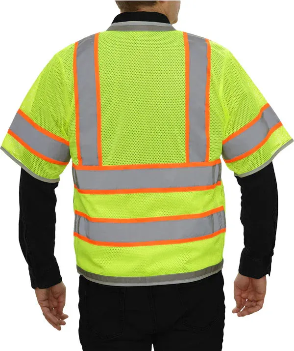 24-578 Economy Surveyor Vest w/ Contrasting Trim