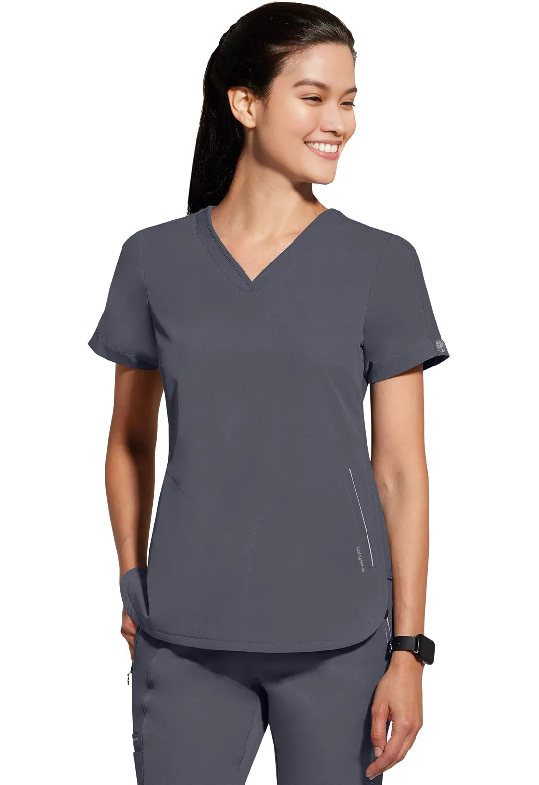 360 Skyler Top Pewter