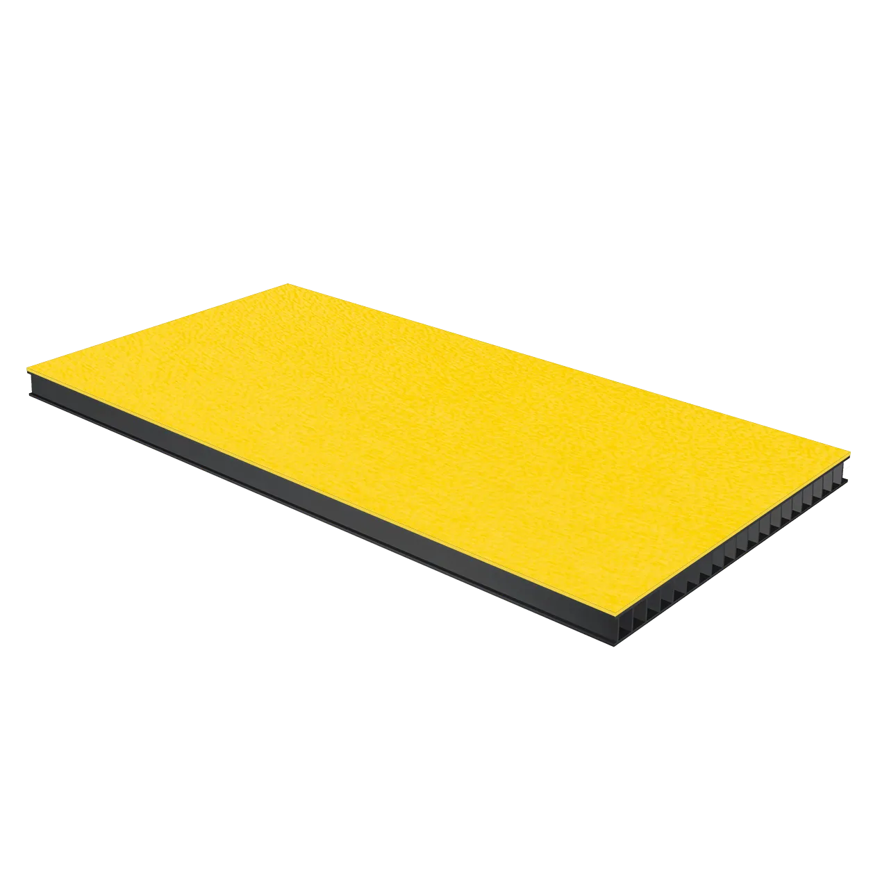 3/8" Corrugated Laminate - Yellow