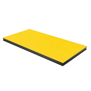 3/8" Corrugated Laminate - Yellow
