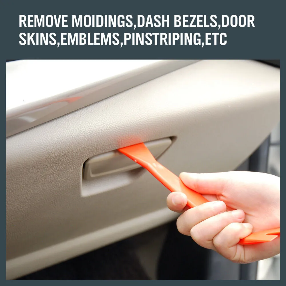 4 Piece Pry Bar Set | Plastic Trim Automotive Moulding Removal Tool