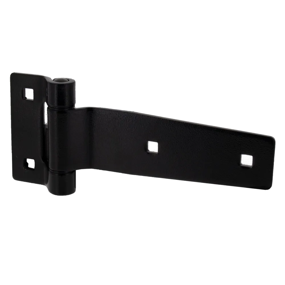 5" Black Stainless Steel Strap Hinge
