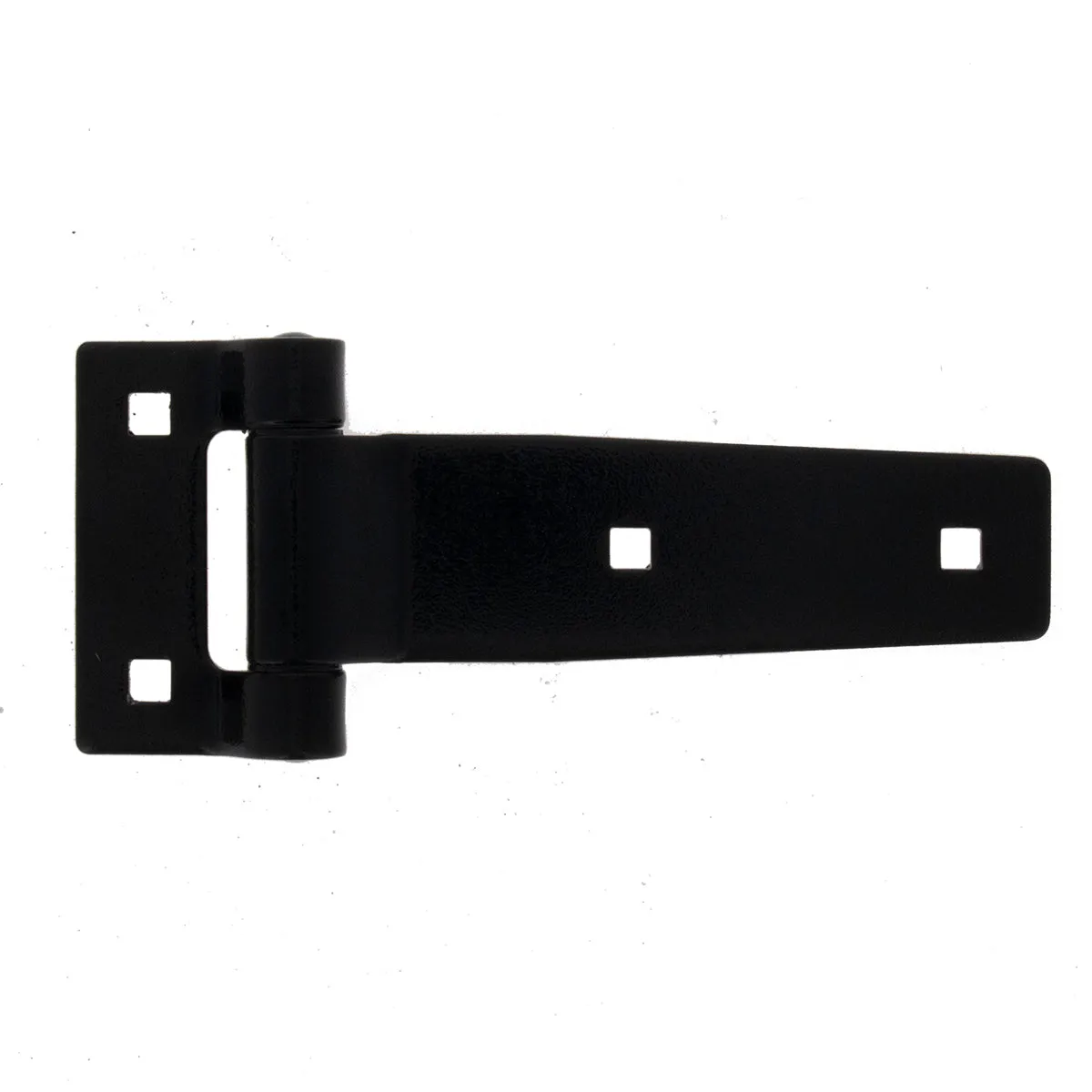 5" Black Stainless Steel Strap Hinge