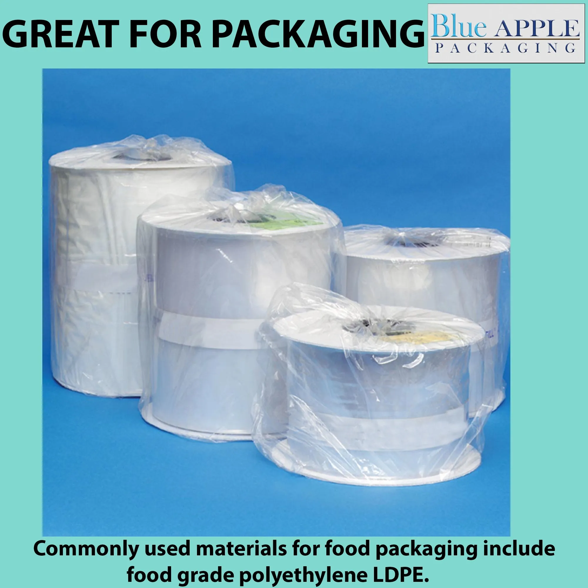 6X8 Inches Kwik-Fill® Pre-Opened Poly Bags on Roll 2.75 Mil AutoBags 750/RL