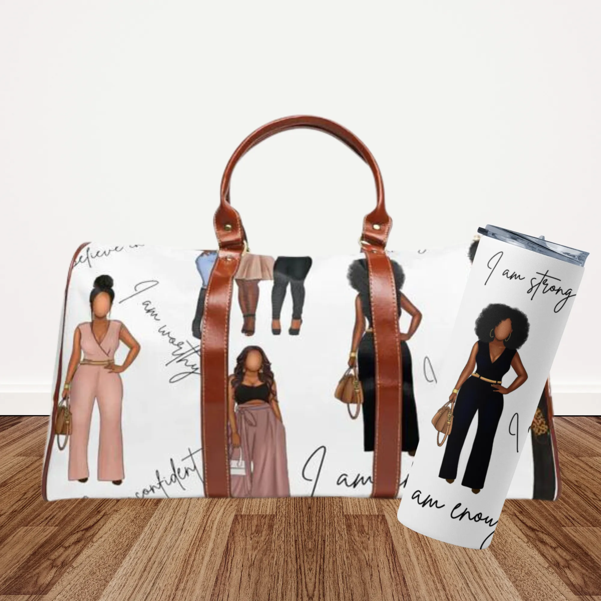 Affirmation African American Woman Traveler
