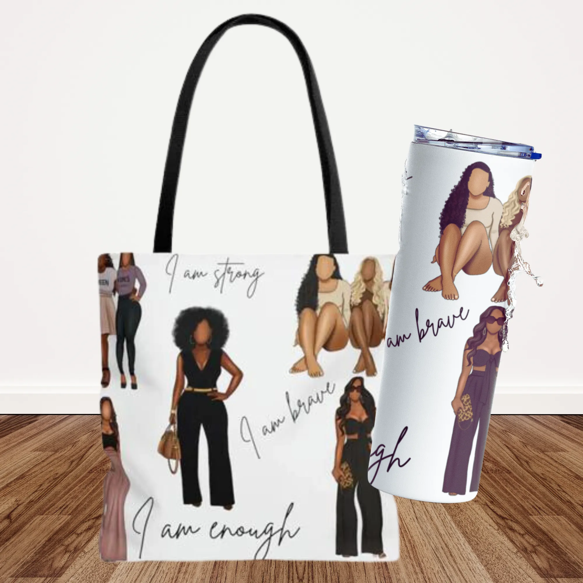 Affirmation African American Woman Traveler