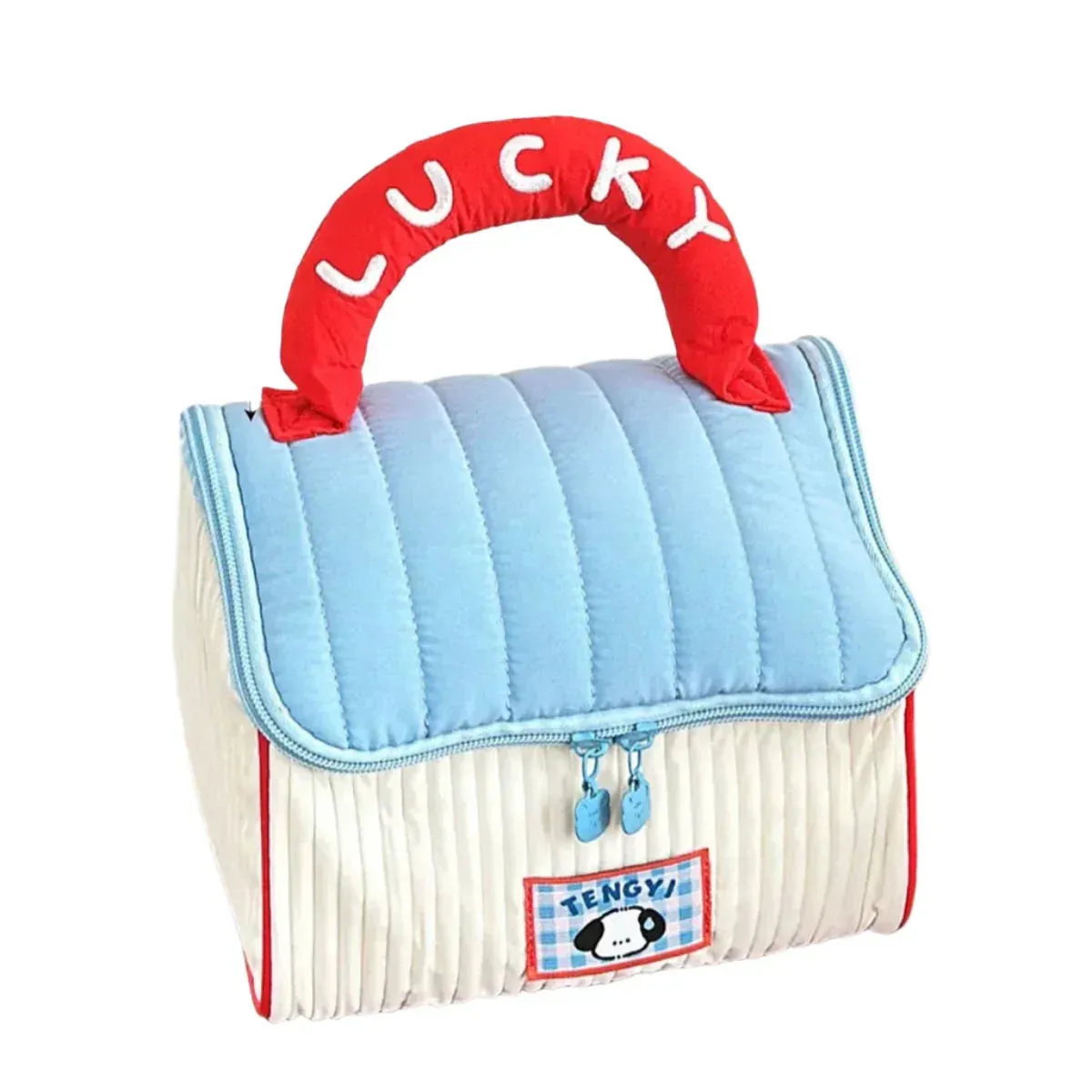 Alianna | Quilted Cosmetic Bag Luck Charm