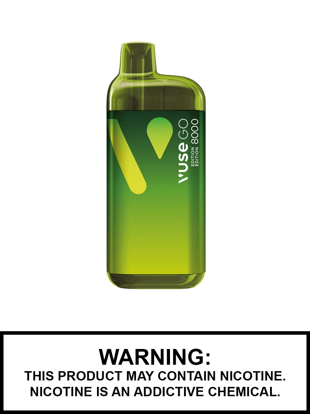 Apple Sour Vuse Go 8000 Disposable Vape