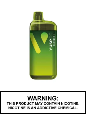 Apple Sour Vuse Go 8000 Disposable Vape