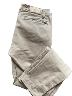Aritzia TNA Khaki Zipper Pants