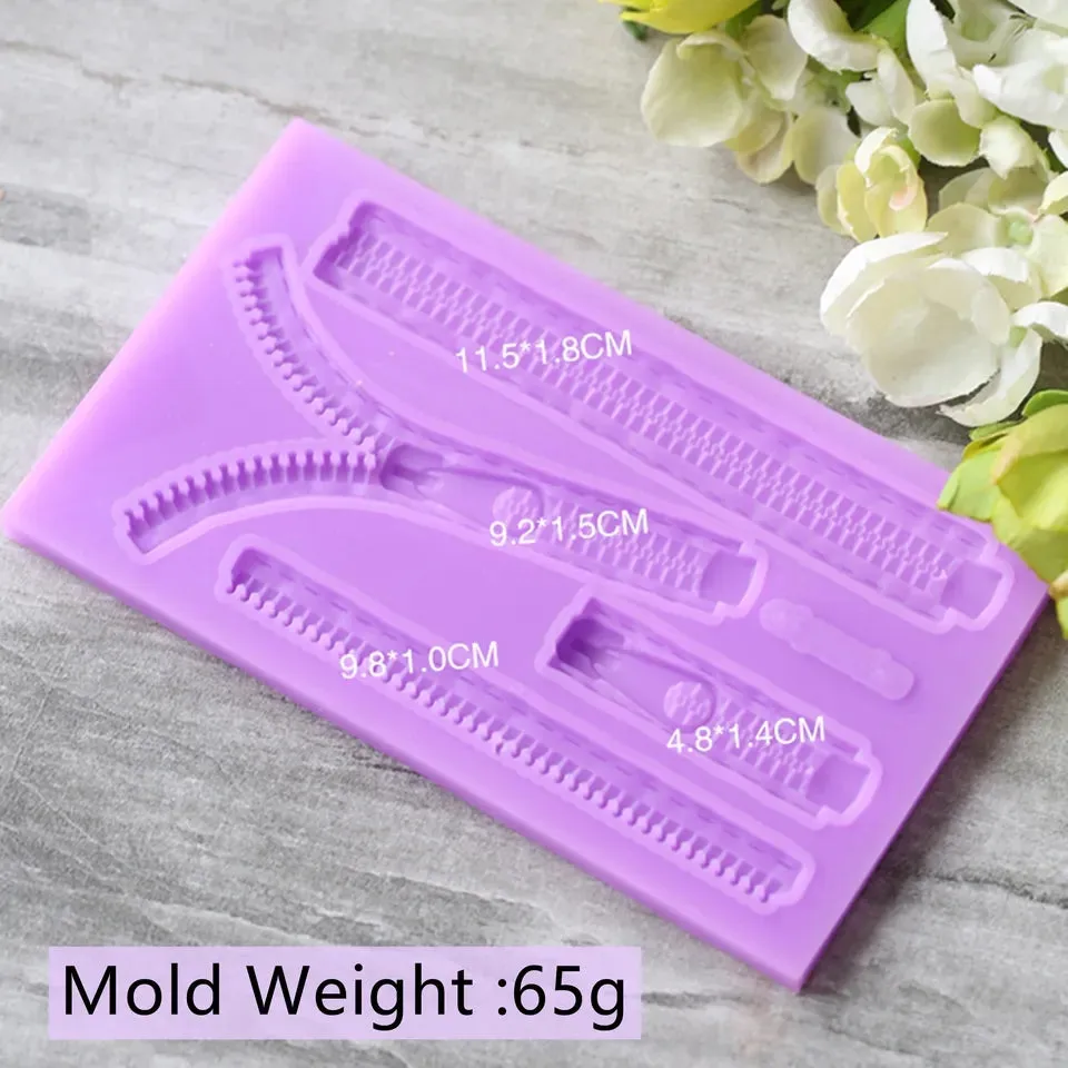 ASSORTED ZIPPERS MOULD