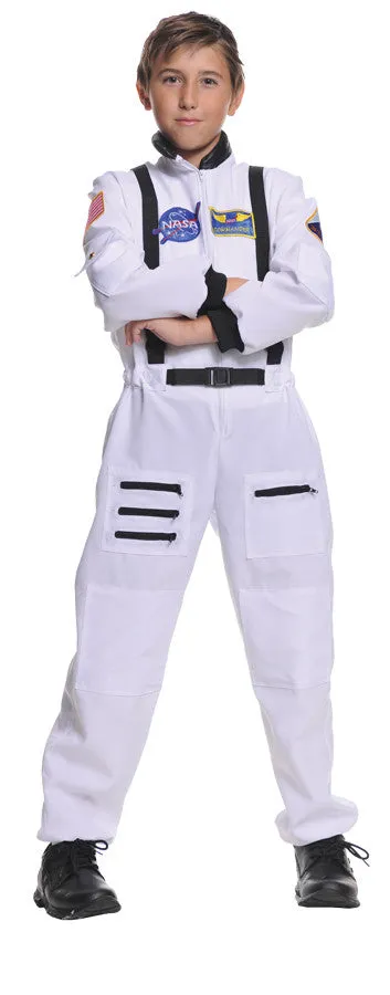 Astronaut White Child 6-8  Costume