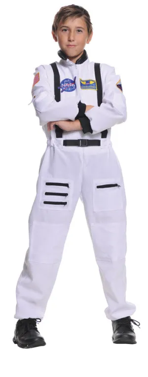 Astronaut White Child 6-8  Costume