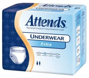 Attends Underwear Extra Absorbency, Large (72 pcs)