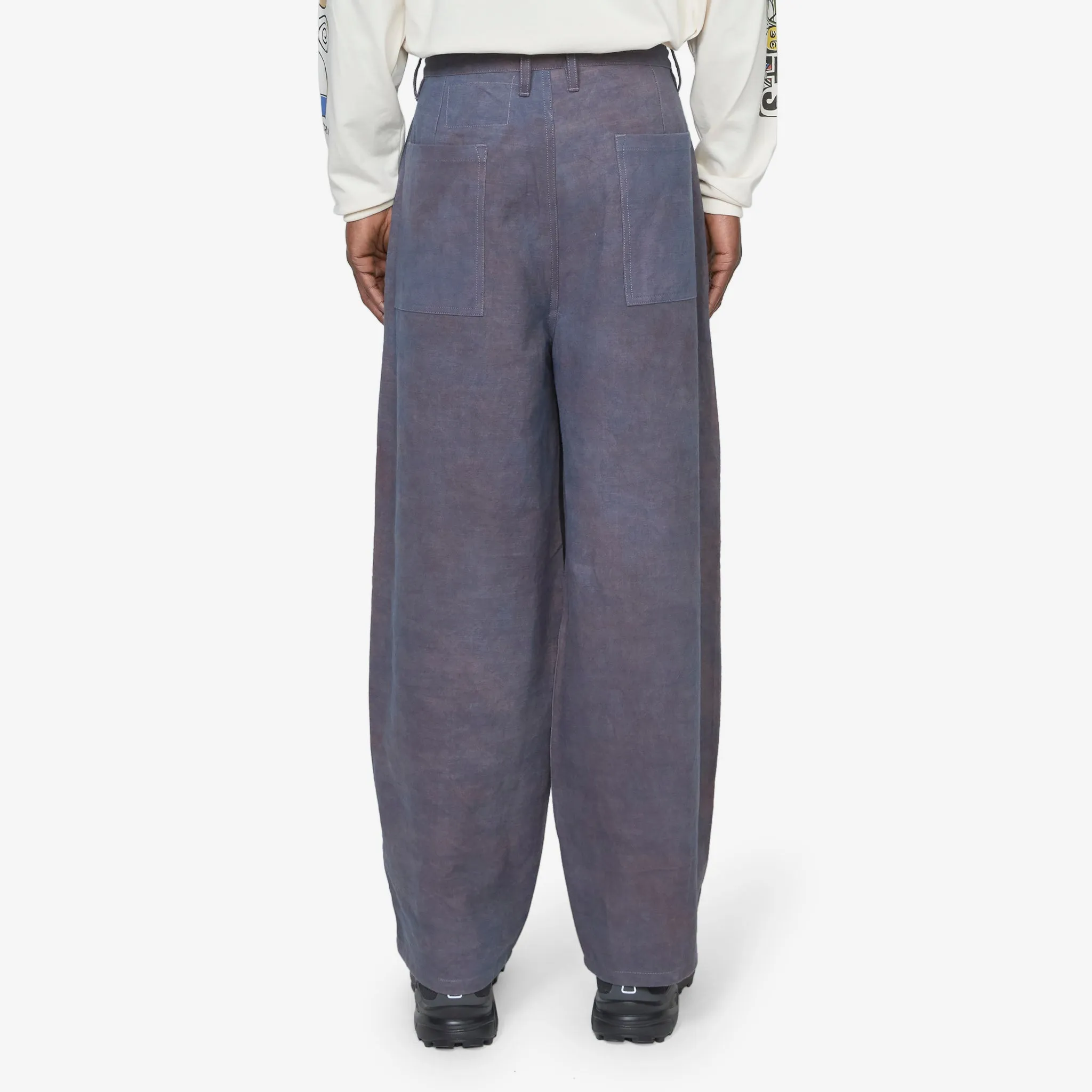 AW24 Document Pants Purple Slub