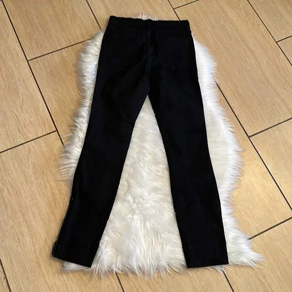 AYR The Zippy Black Skinny Jeans