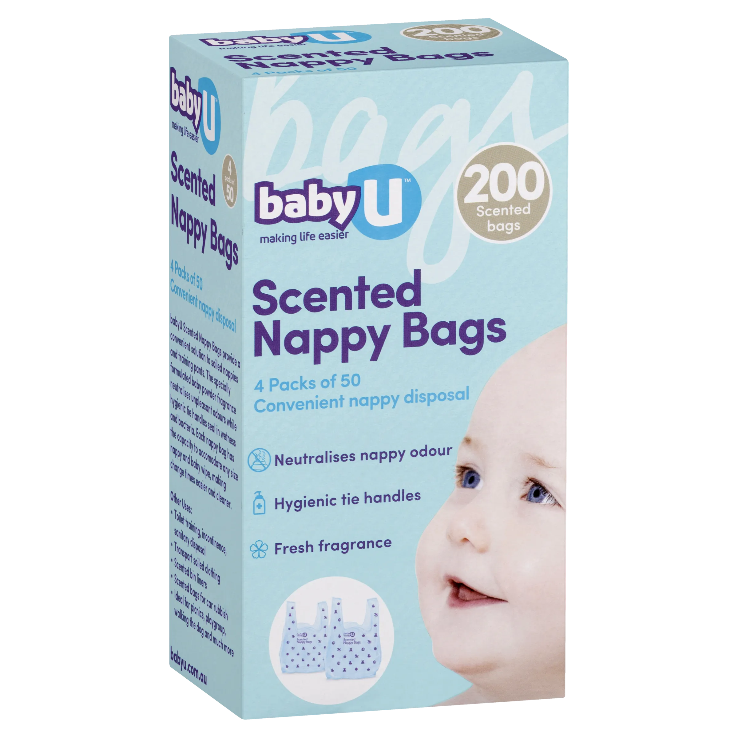 babyU Scented Nappy Bags