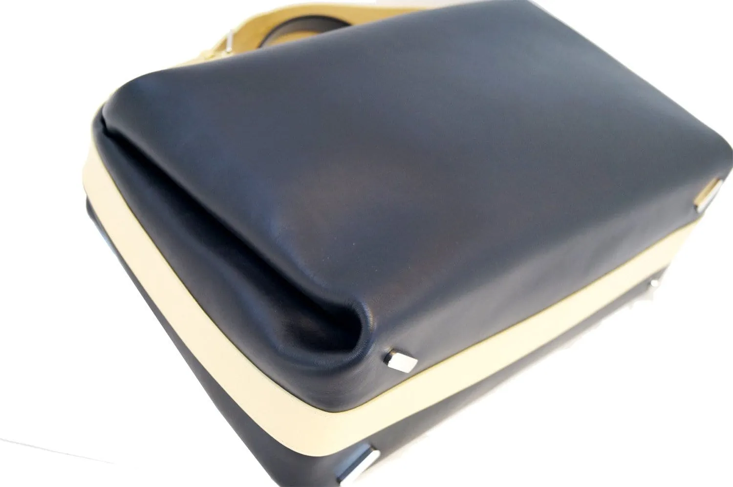 Balenciaga Shoulder Bag Leather Black Beige - Final Call