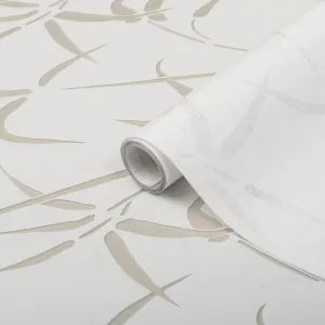 Bamboo Transparent Window Vinyl (450mm/1.5m, Static)