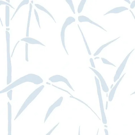 Bamboo Transparent Window Vinyl (450mm/1.5m, Static)