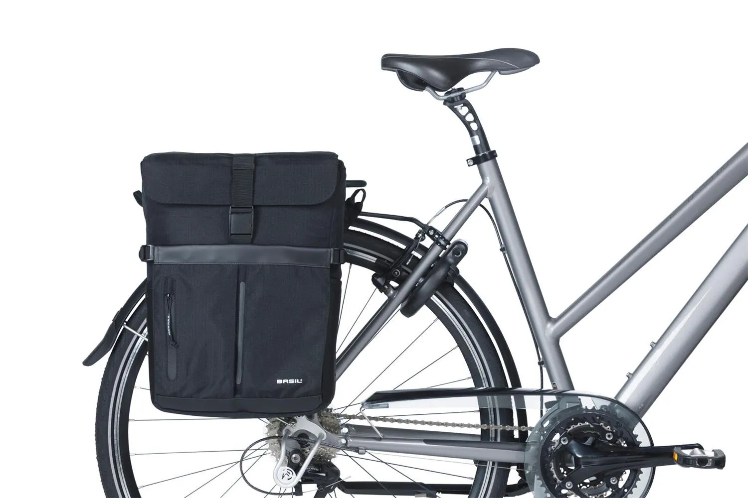 Basil - Move Commuter Bicycle bag (MIK Studs) 15L