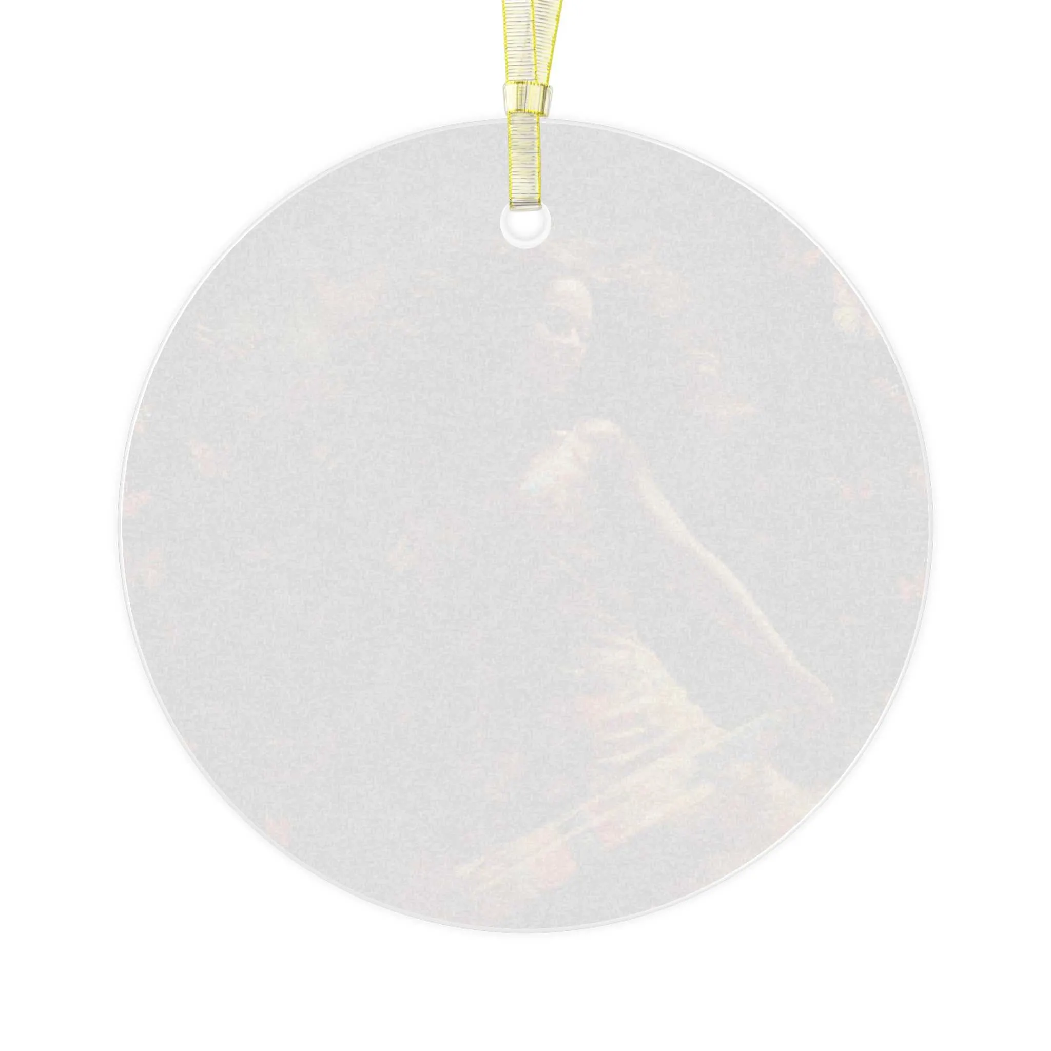 Beautiful Woman 2 Glass Ornament