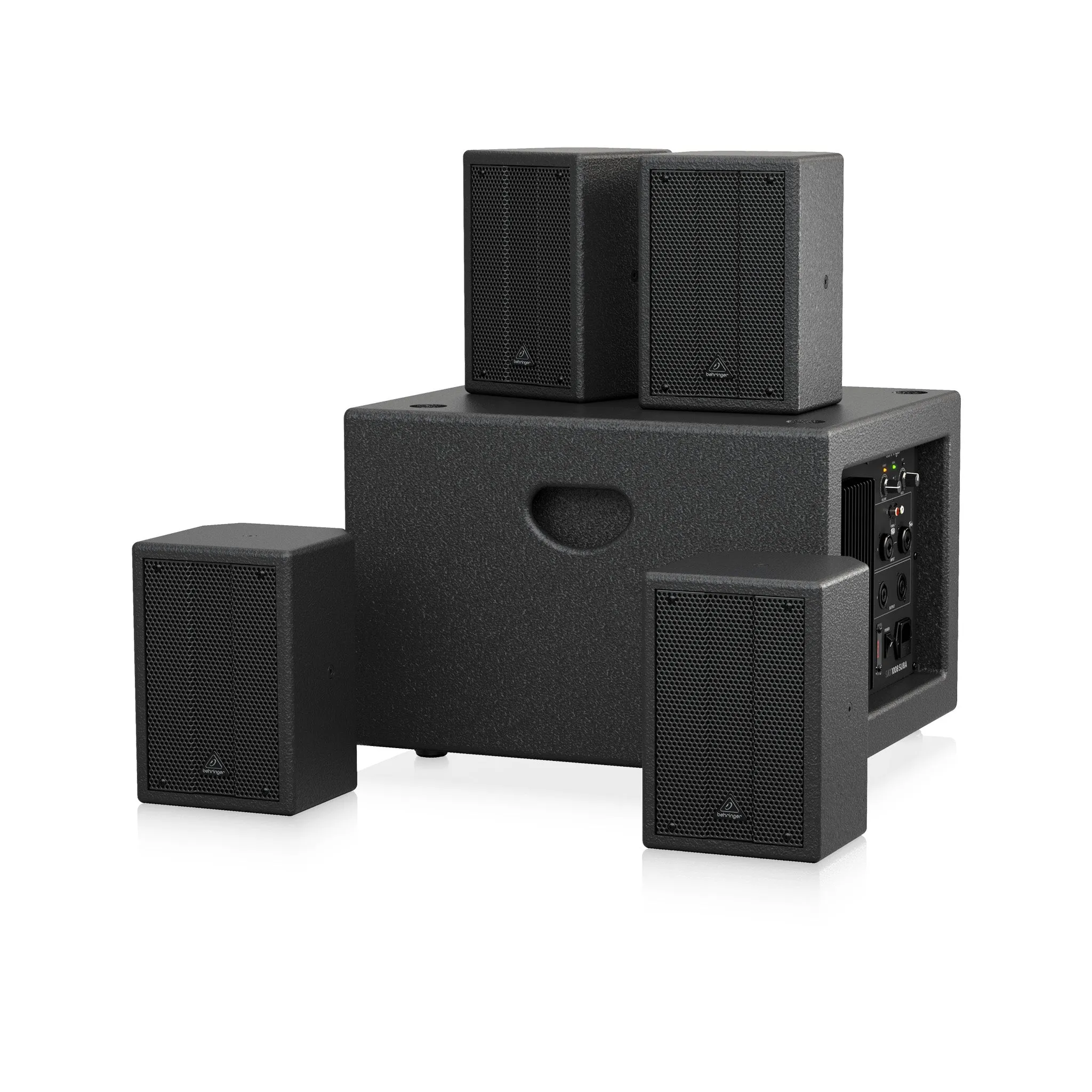 Behringer SAT 1004 Bundle Complete Pub Installation Speaker and Woofer Bundle