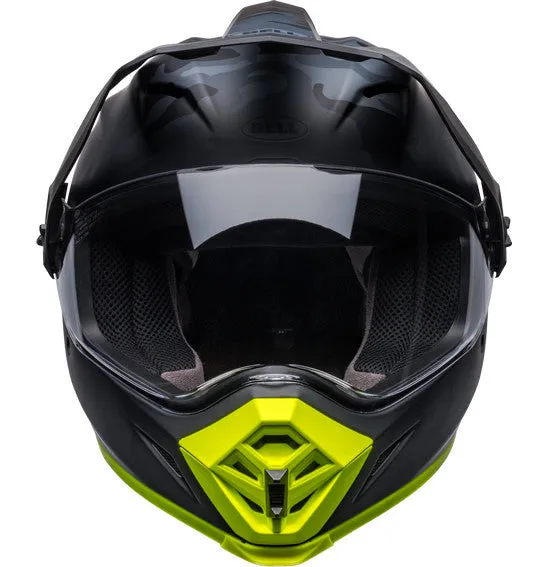 Bell MX-9 ADV MIPS Stealth Camo Matte Black/Hi-Viz Yel