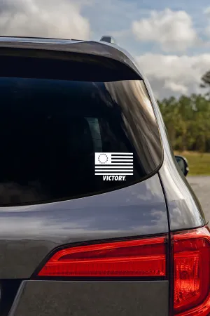 Betsy Ross Victory Decal