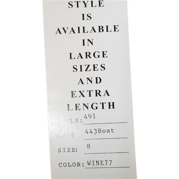 Bill Levkoff Dress 8 Bridesmaid Style 491 Wine One Shoulder Full Skirt NWT