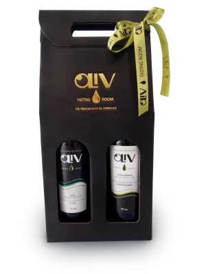 Black 2-Bottle Gift Box