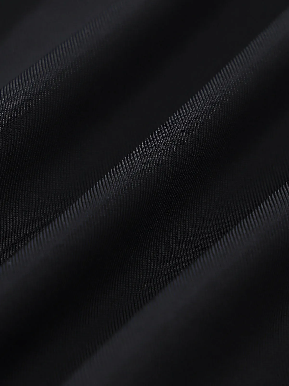 Black Contrast One-Piece Swimsuit