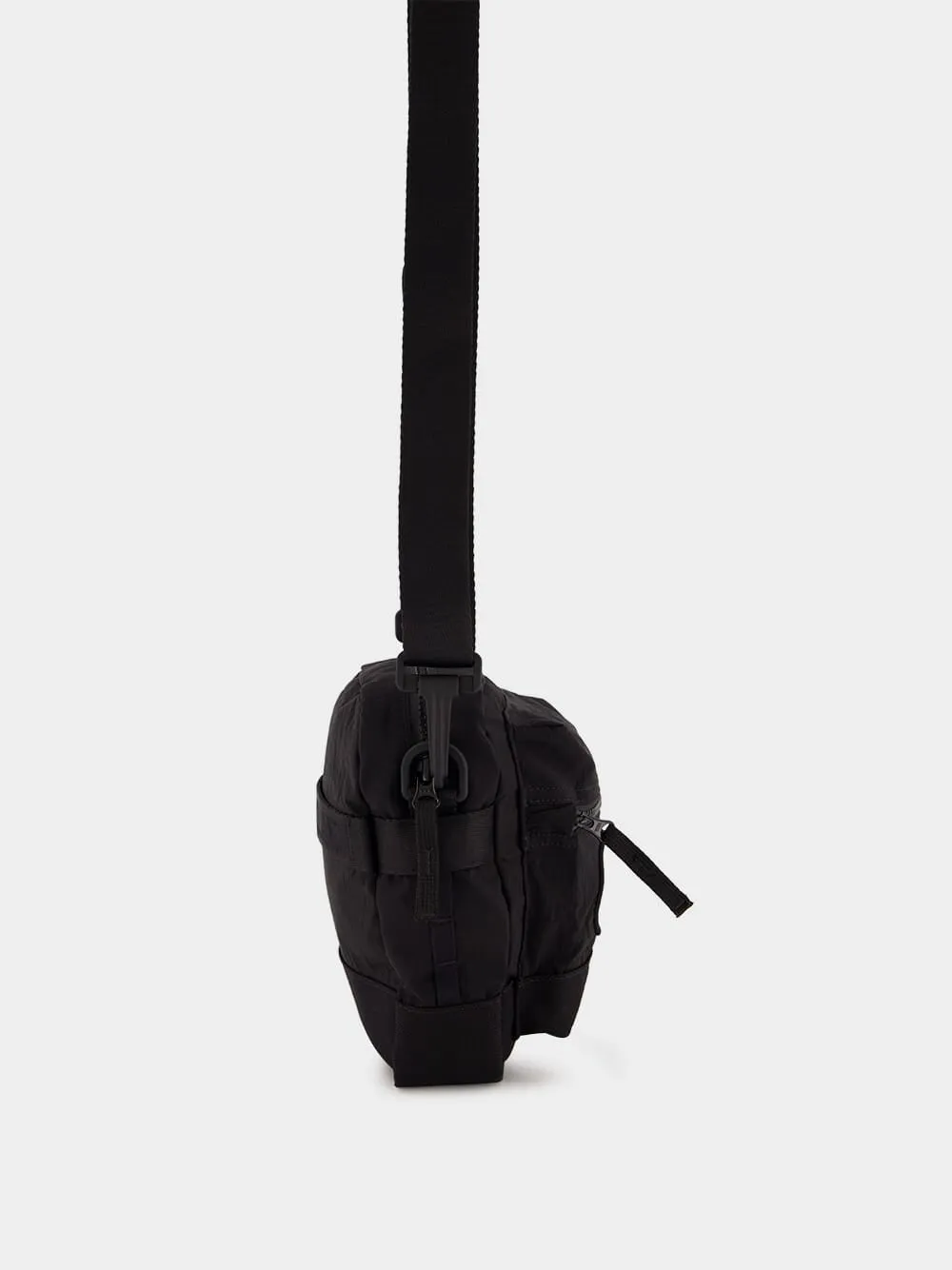 Black Nylon Metal Pouch