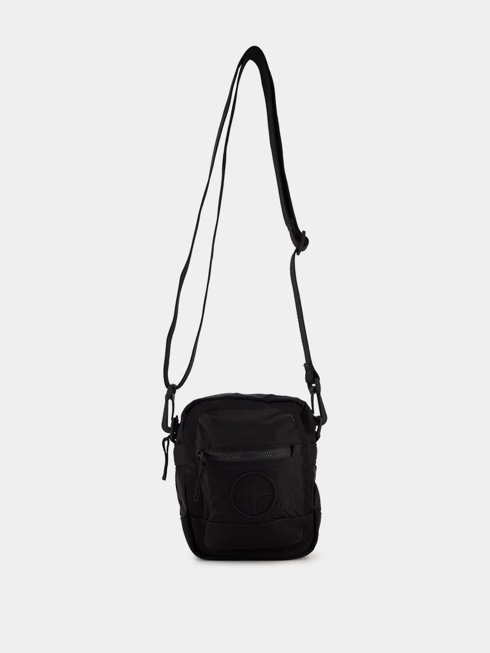 Black Nylon Metal Pouch