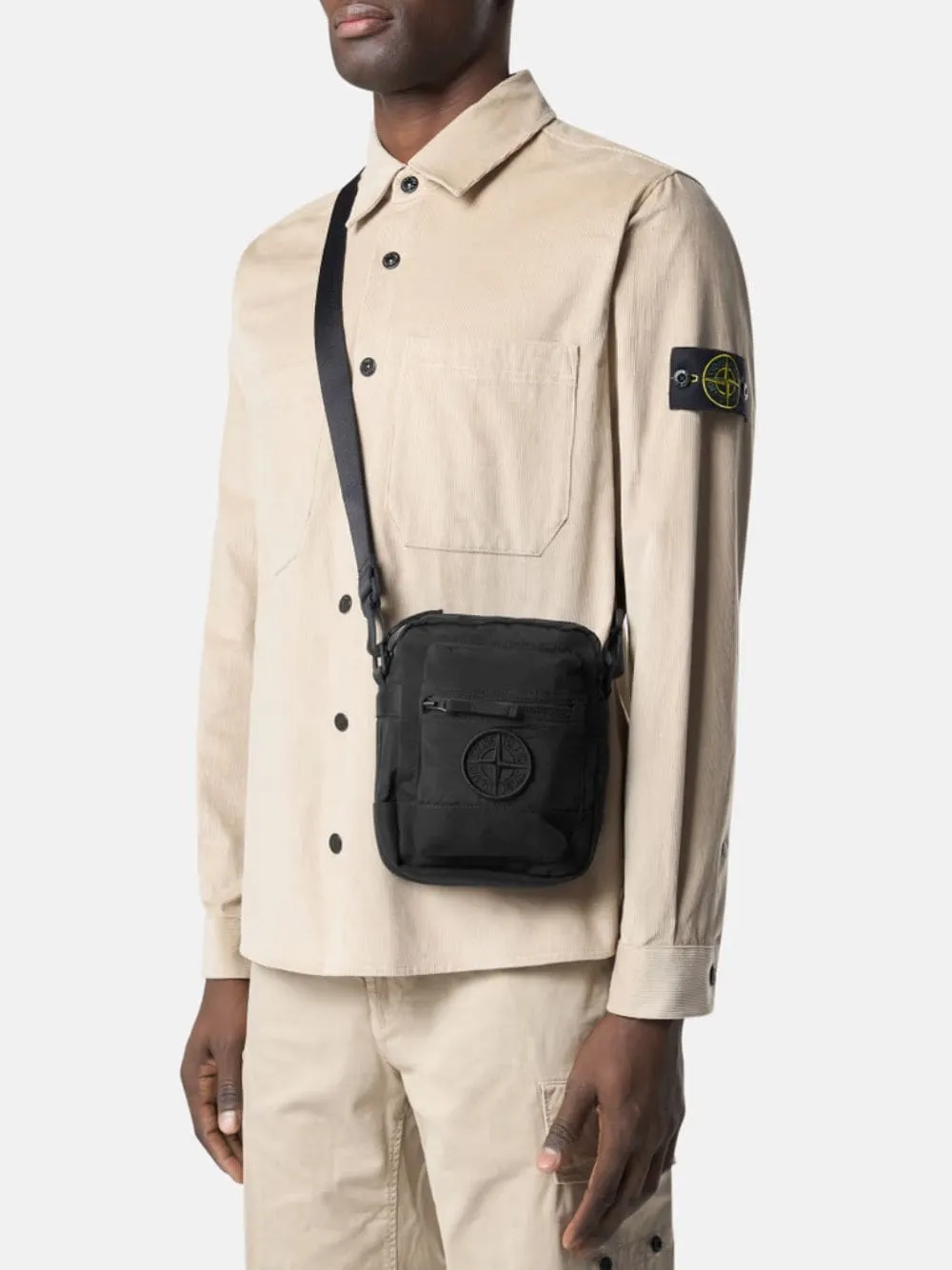Black Nylon Metal Pouch