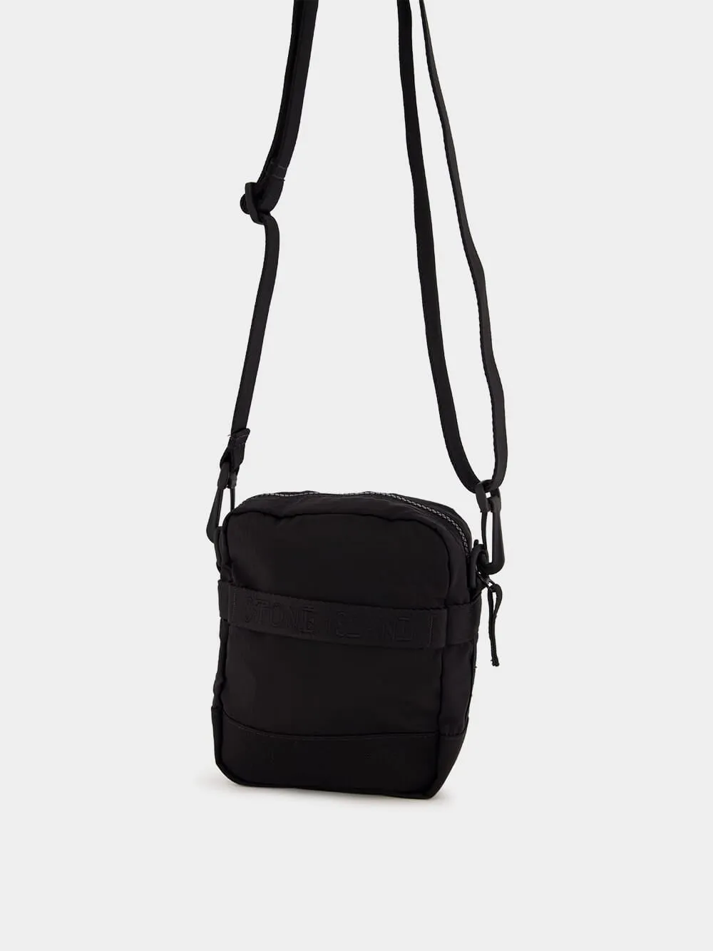Black Nylon Metal Pouch