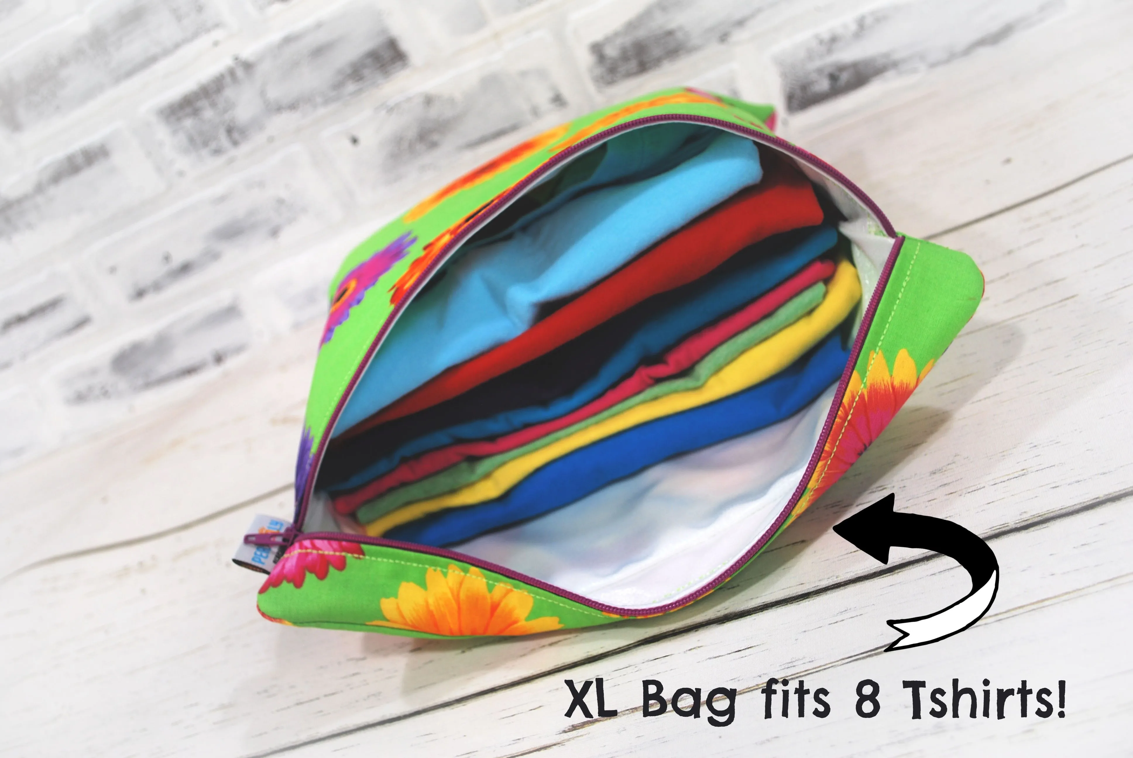 Black "Not without my Effects" Personalized Wet Bag