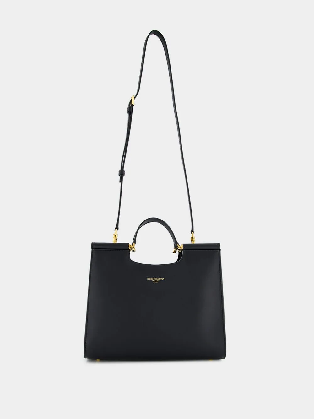 Black Small Sicily Shopper