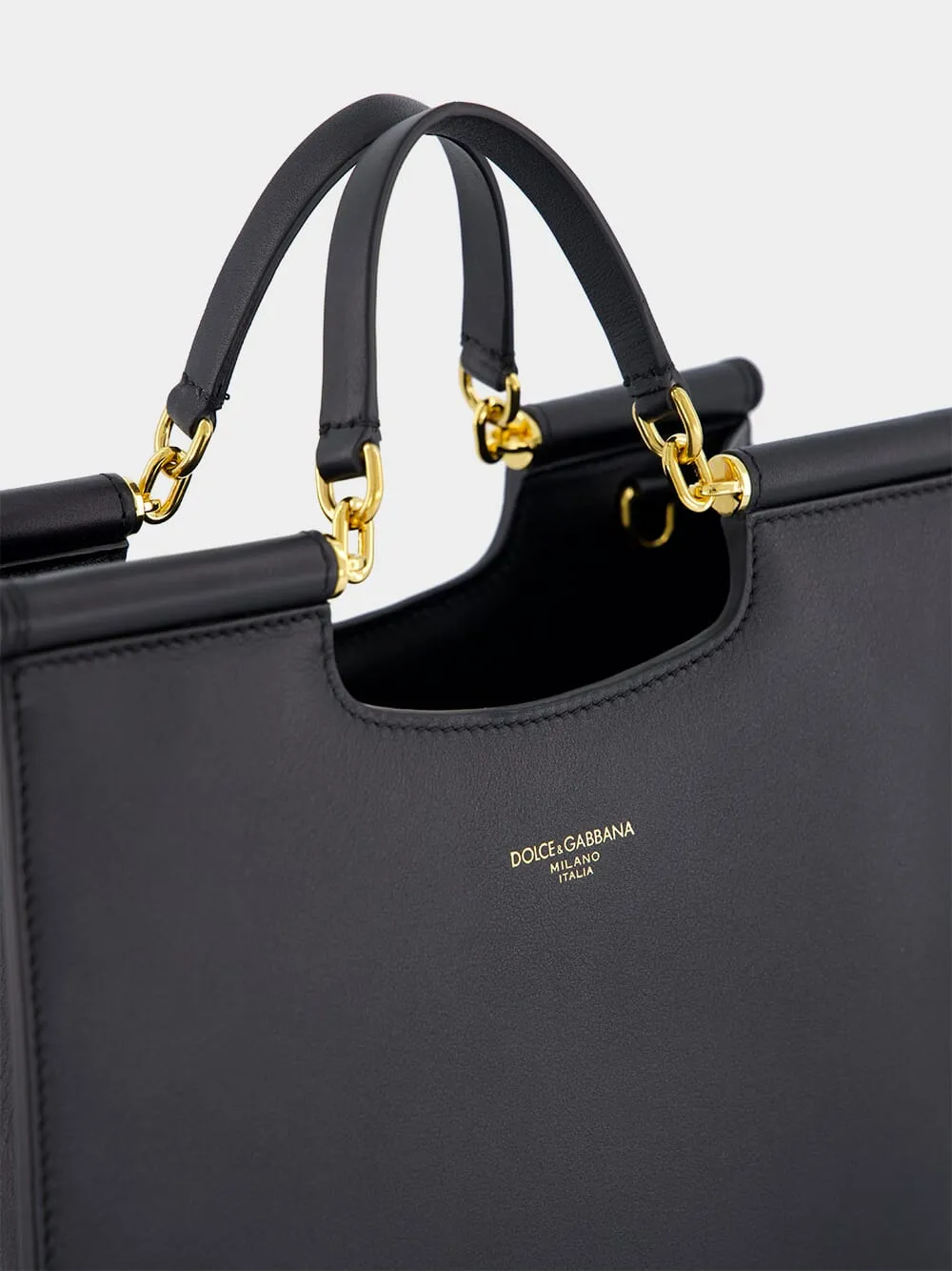 Black Small Sicily Shopper