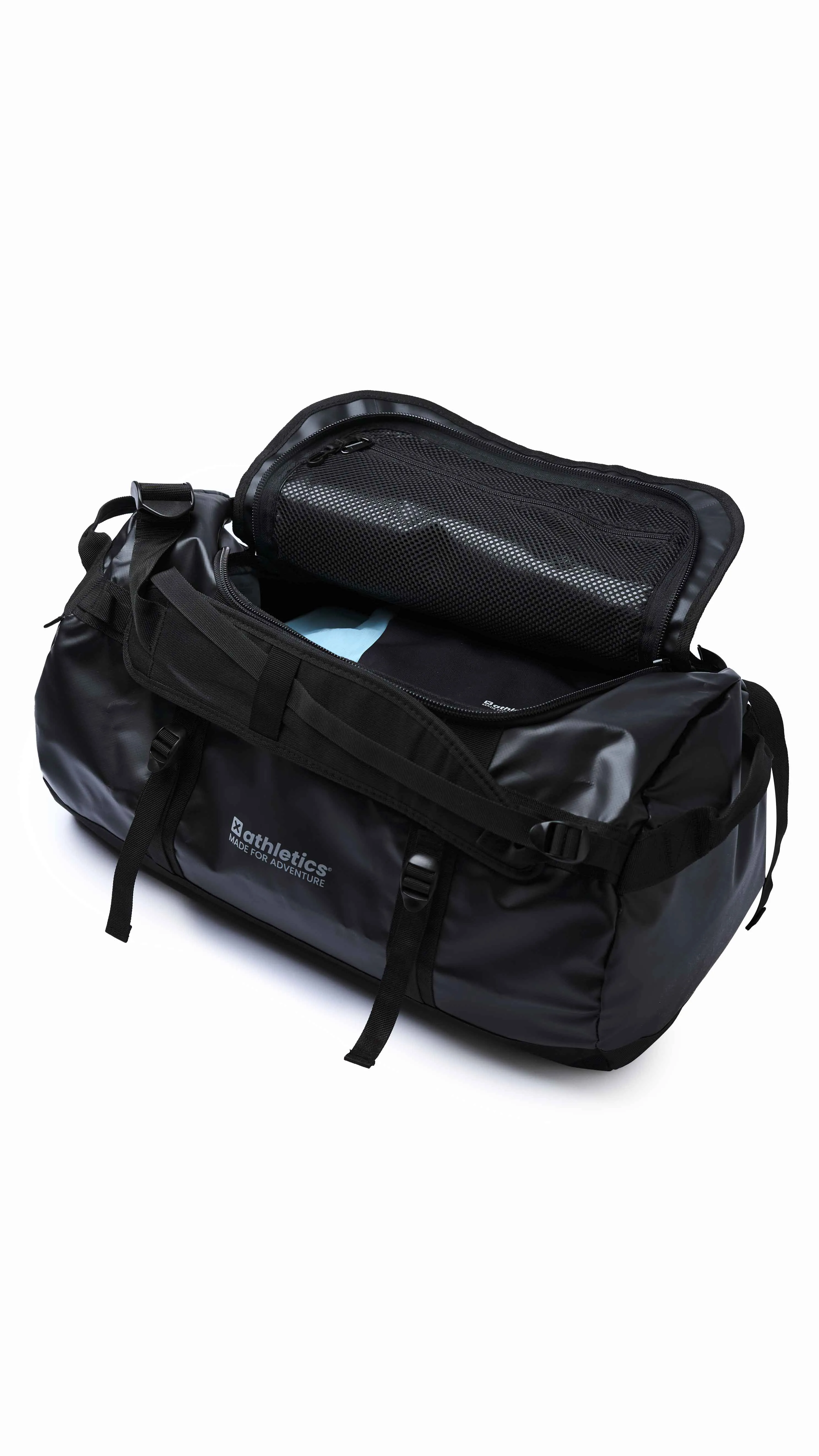 BOLSA DUFFLE DE ENTRENAMIENTO NEGRA OSCURA