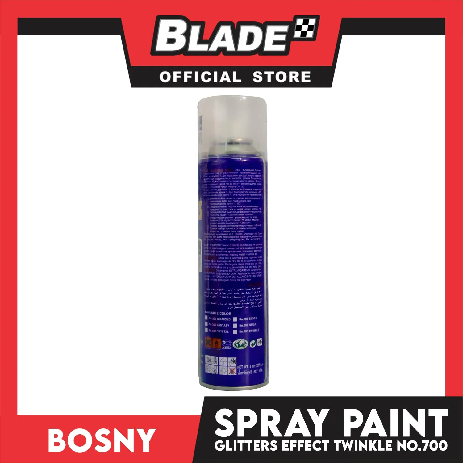 Bosny Spray Paint Glitters effect Twinkle #700