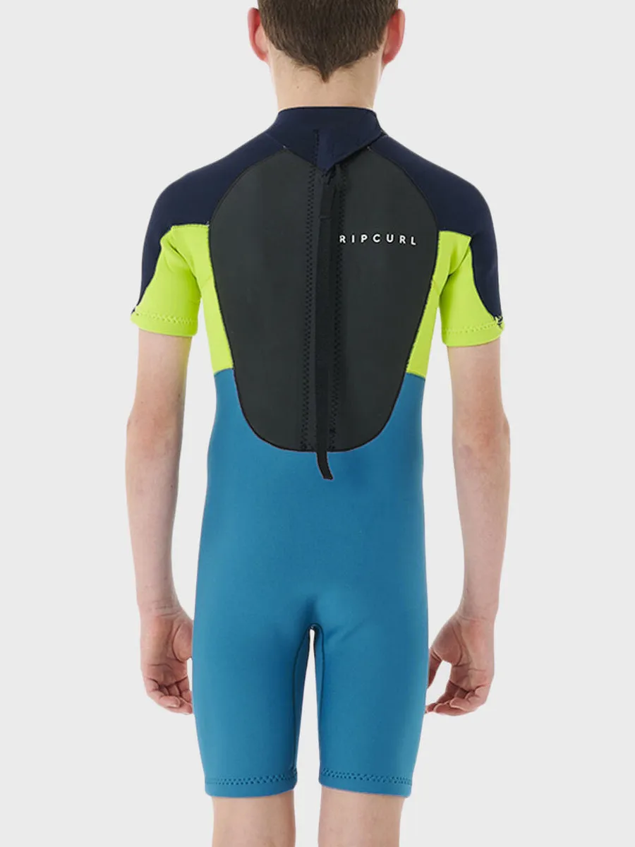 Boys Omega Back Zip Spring Suit