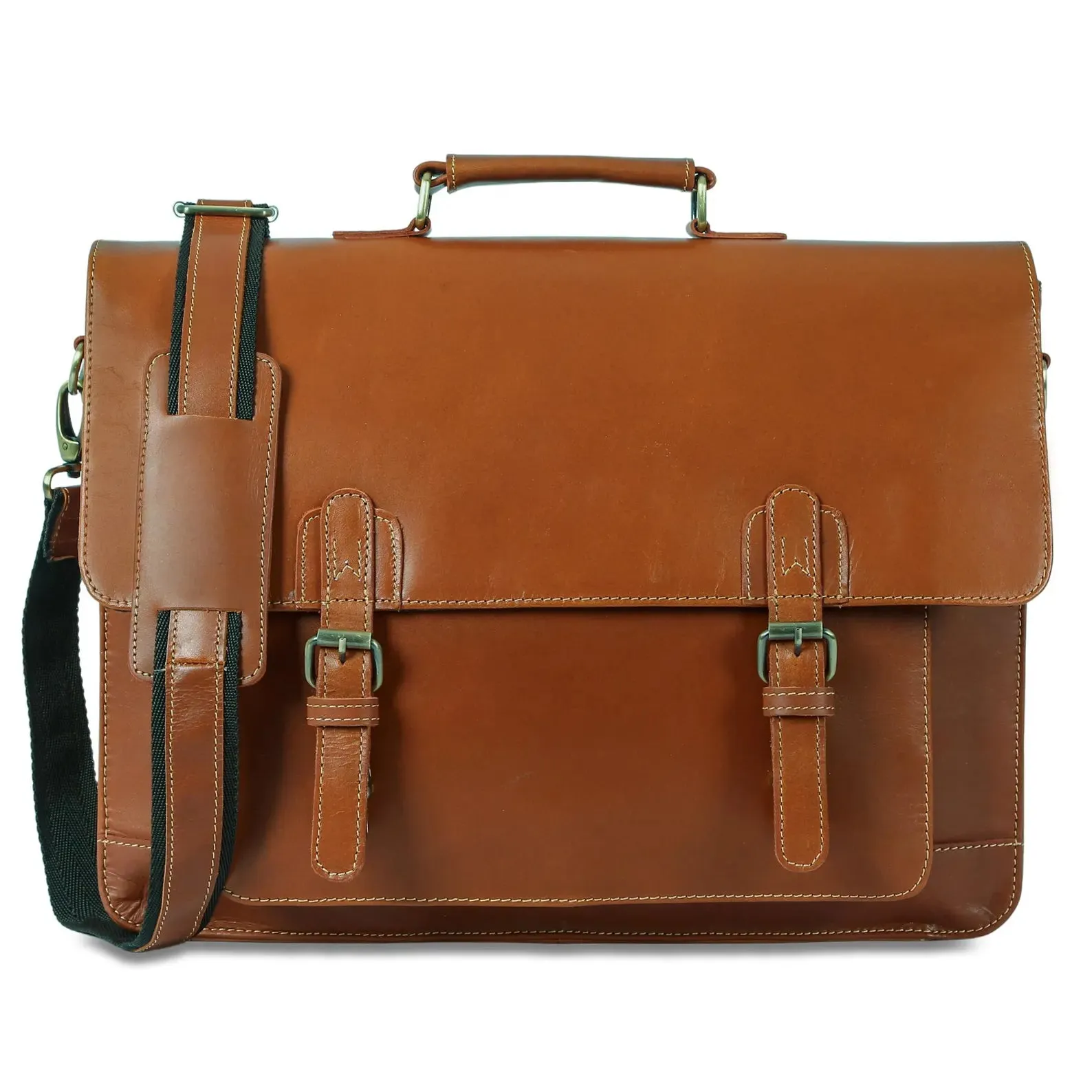 buffalo Leather bag | Leather Laptop bag